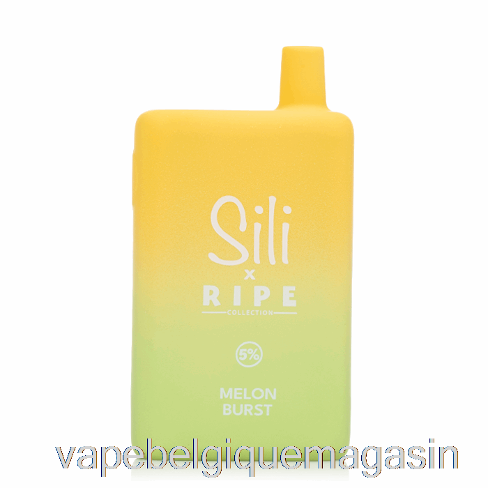 Vape Belgique Sili Ripe 6000 Melon Burst Jetable